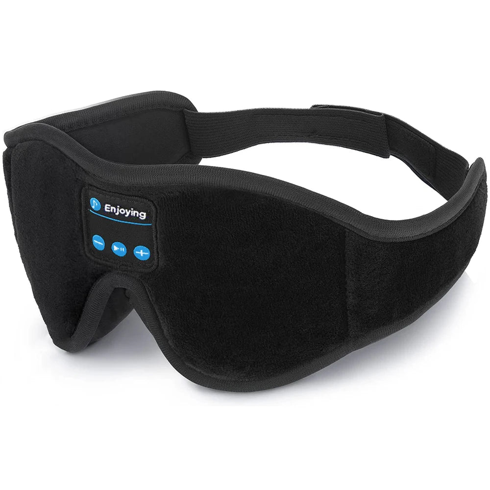 Deep Sleep Sanctuary: Bluetooth Sleep Mask Headphones & 100% Blackout