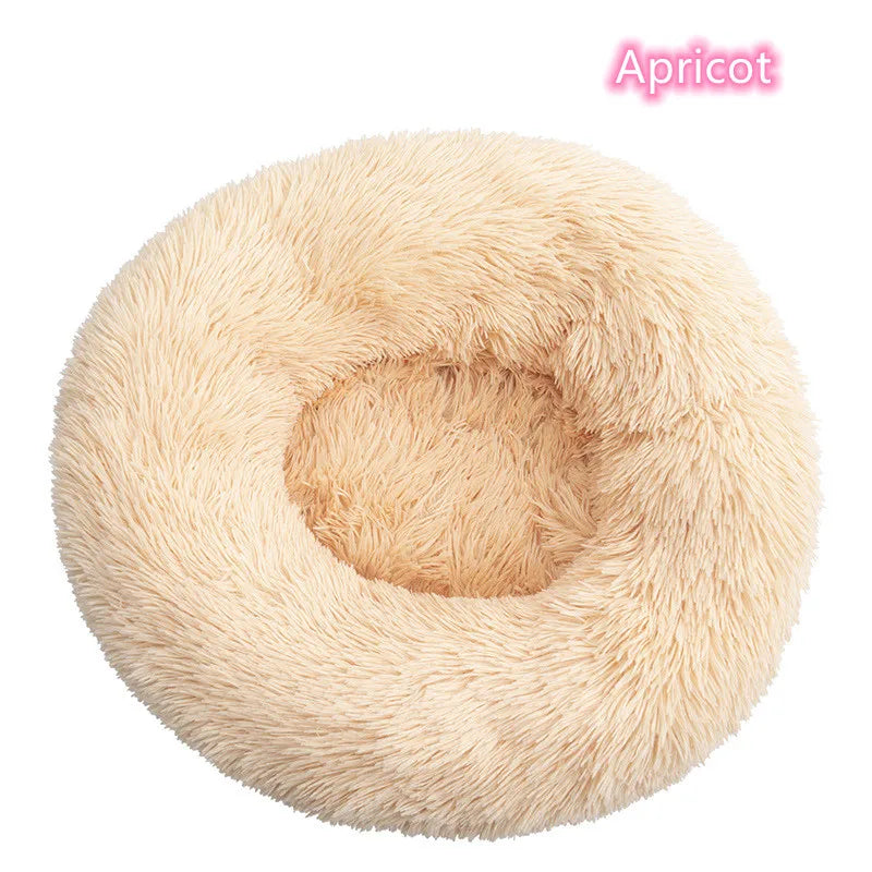 Cloud Comfort: Anti-Anxiety Calming Dog & Cat Bed (Washable Donut)