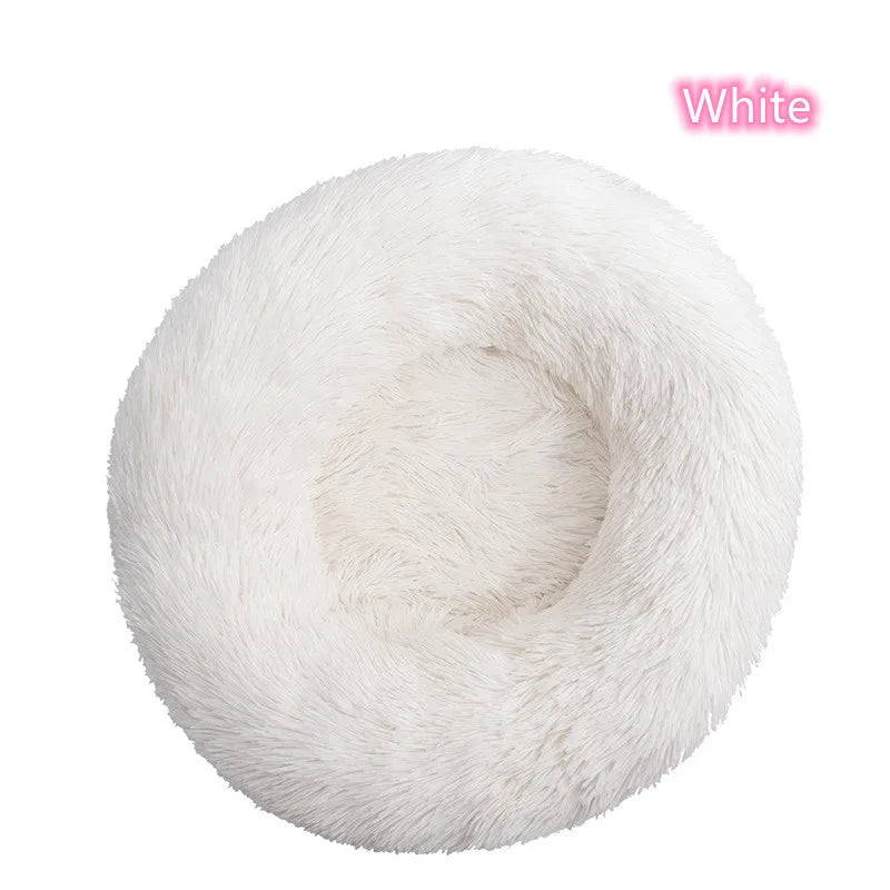 Cloud Comfort: Anti-Anxiety Calming Dog & Cat Bed (Washable Donut)