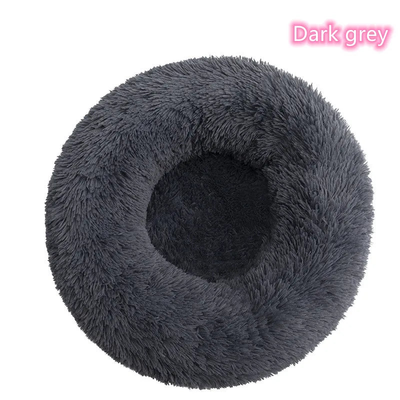Cloud Comfort: Anti-Anxiety Calming Dog & Cat Bed (Washable Donut)