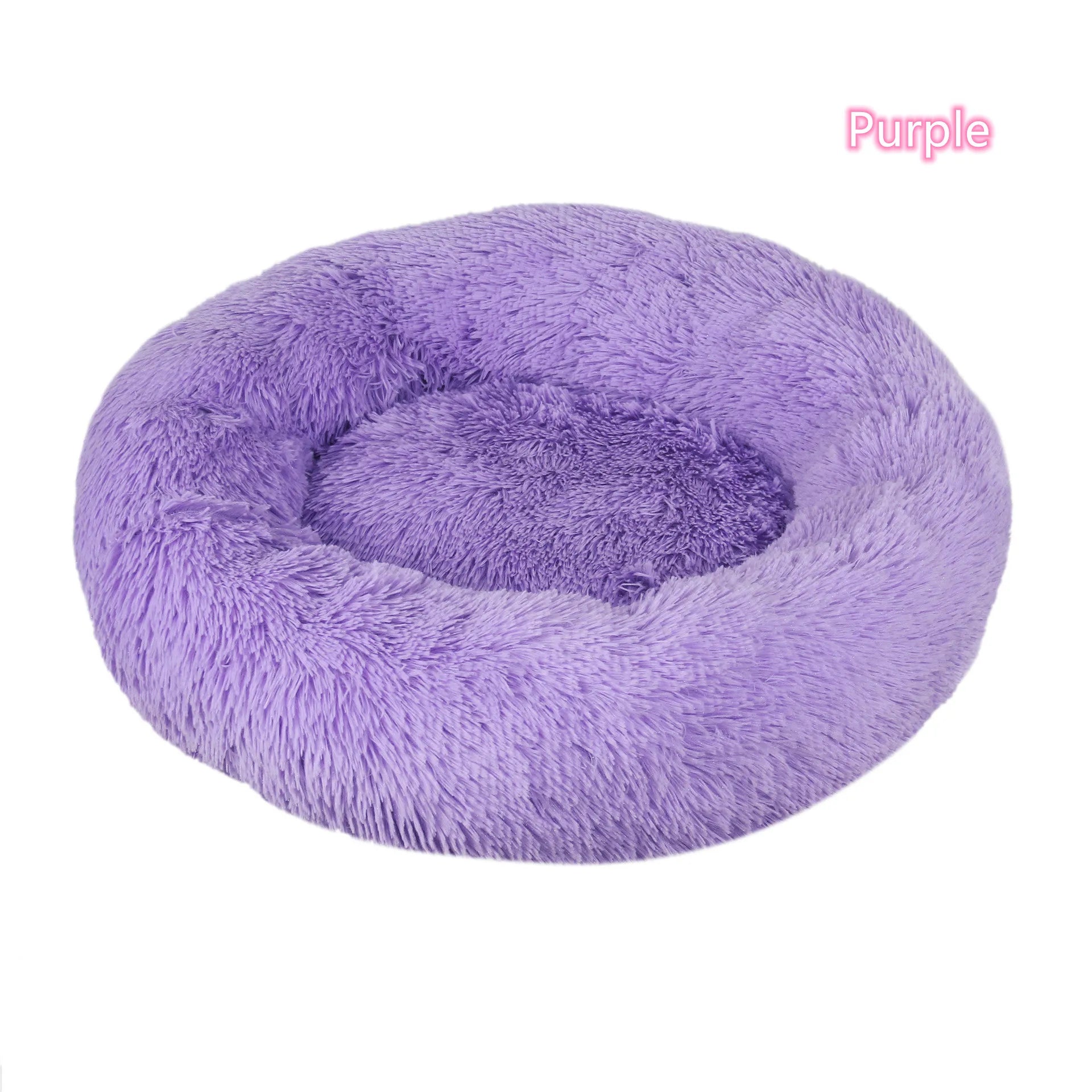 Cloud Comfort: Anti-Anxiety Calming Dog & Cat Bed (Washable Donut)