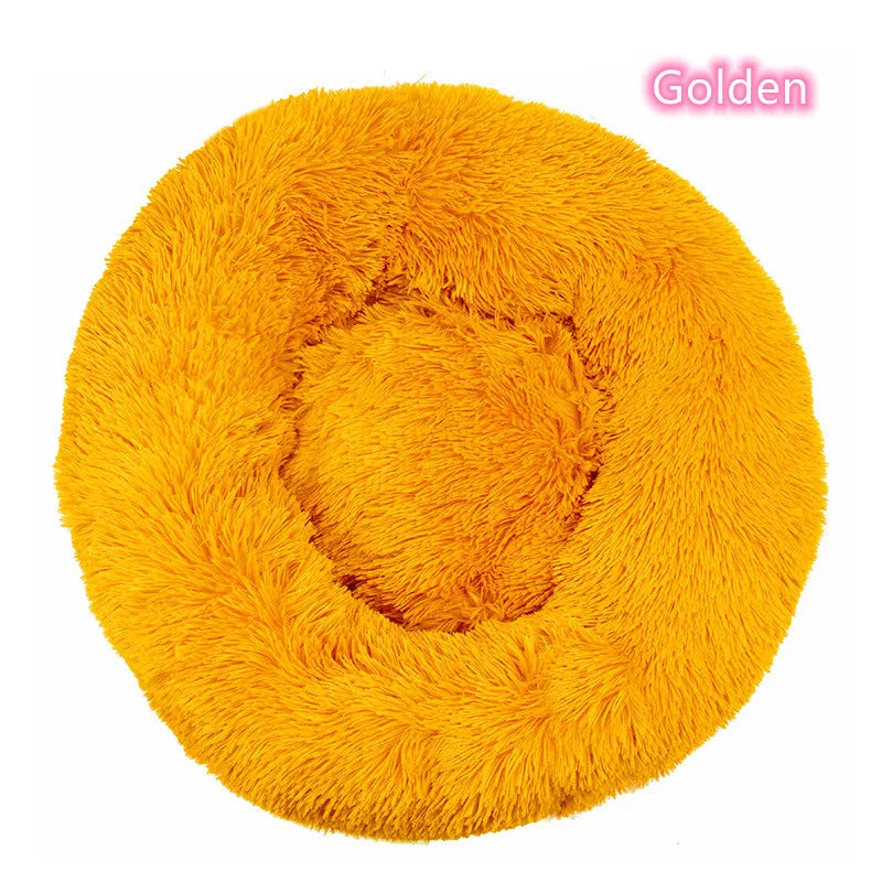 Cloud Comfort: Anti-Anxiety Calming Dog & Cat Bed (Washable Donut)