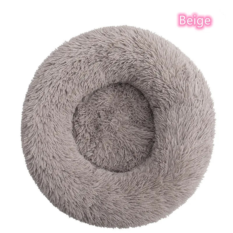 Cloud Comfort: Anti-Anxiety Calming Dog & Cat Bed (Washable Donut)