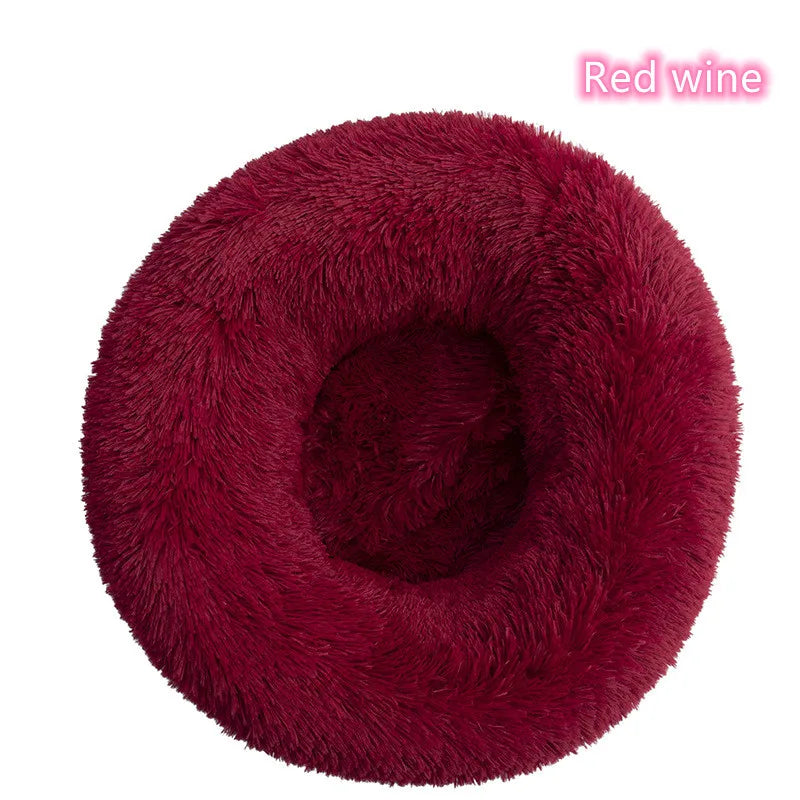 Cloud Comfort: Anti-Anxiety Calming Dog & Cat Bed (Washable Donut)