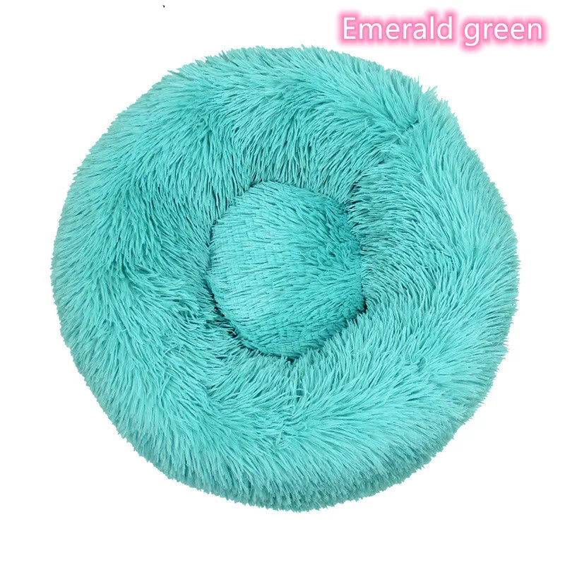 Cloud Comfort: Anti-Anxiety Calming Dog & Cat Bed (Washable Donut)