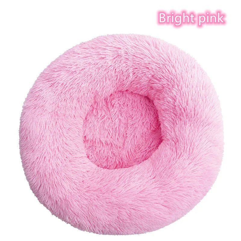 Cloud Comfort: Anti-Anxiety Calming Dog & Cat Bed (Washable Donut)