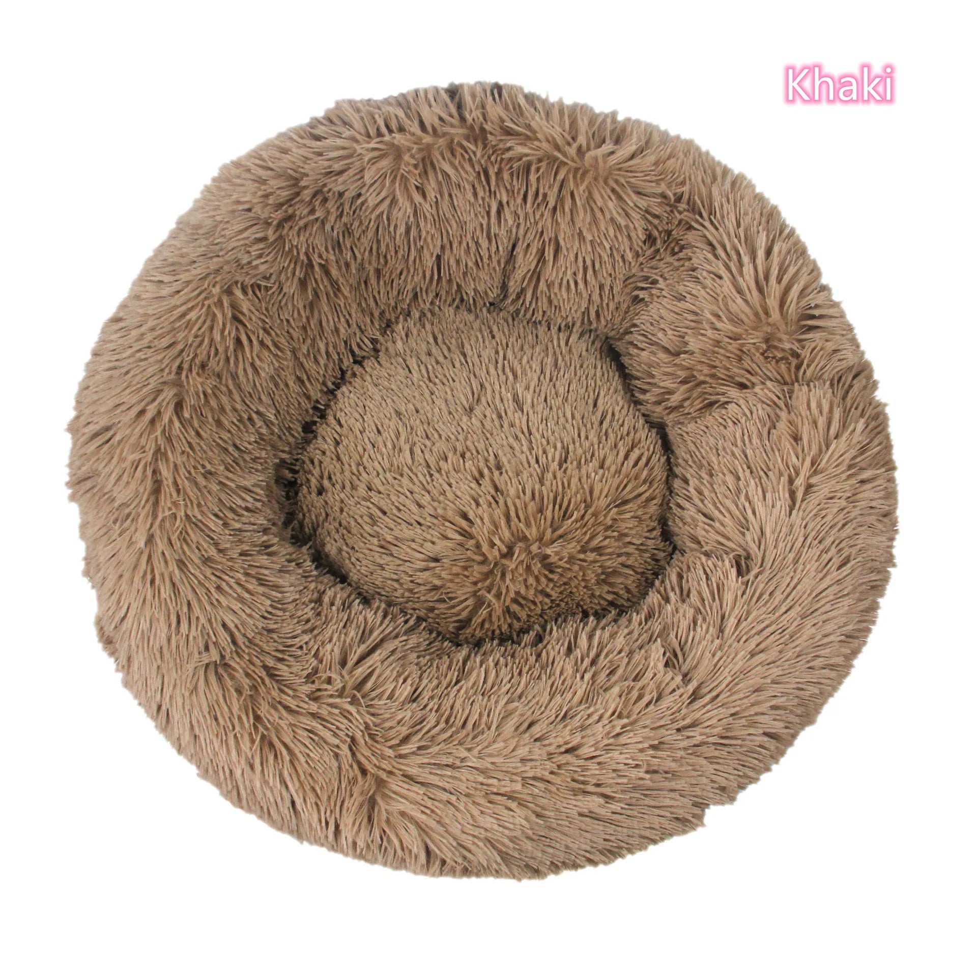 Cloud Comfort: Anti-Anxiety Calming Dog & Cat Bed (Washable Donut)