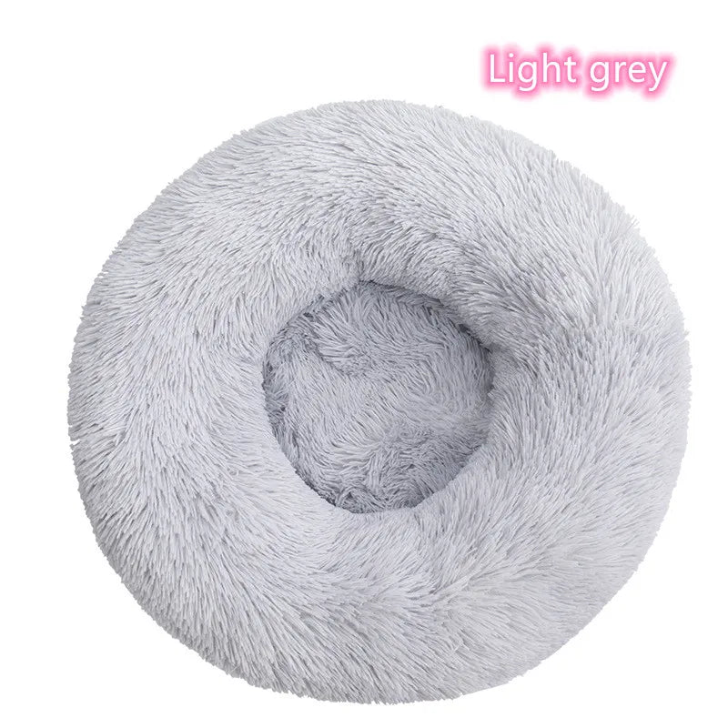 Cloud Comfort: Anti-Anxiety Calming Dog & Cat Bed (Washable Donut)