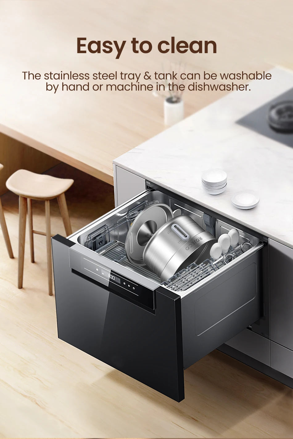 PureStream: Stainless Steel Hygienic Pet Fountain (Ultra-Quiet)